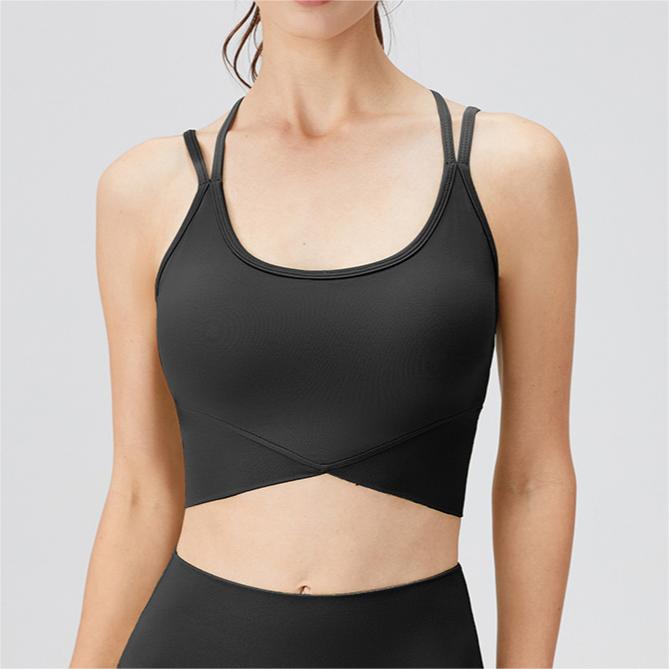 SKL-YD32755 HIGH STRETCHY BACKLESS YOGA BRA