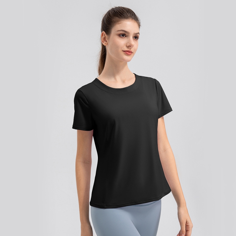 SKL-YD32235 QUICK DRY ROUND NECKLINE SHORT SLEEVE