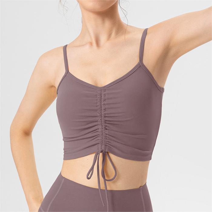 SKL-YD32147 HIGH STRETCHY BACKLESS YOGA BRA