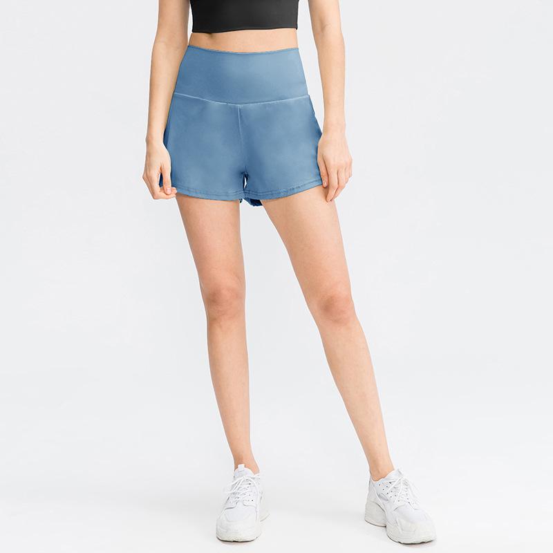 SKL-YD02414 QUICK DRY HIGH WAIST YOGA SHORTS