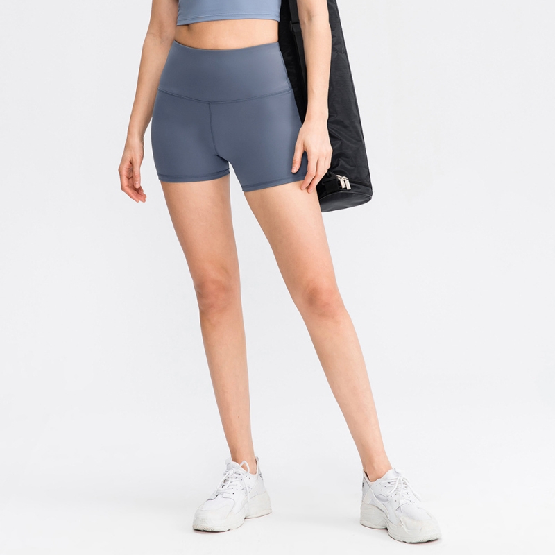 SKL-YD02412 QUICK DRY HIGH WAIST YOGA SHORTS