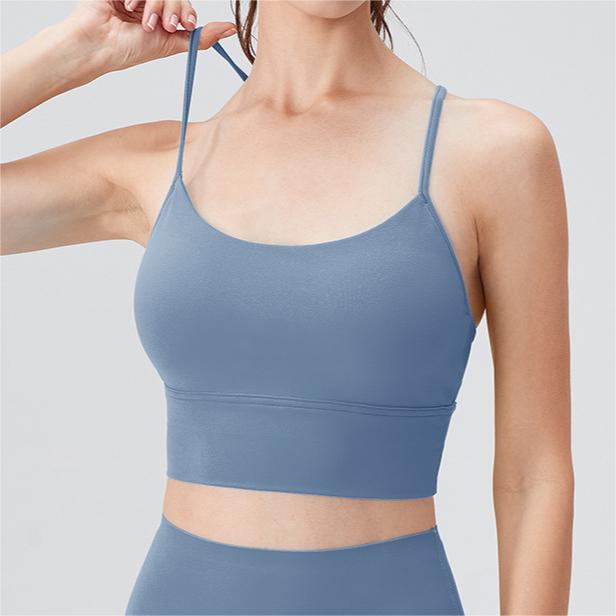 SKL-YD32753 HIGH STRETCHY BACKLESS YOGA BRA