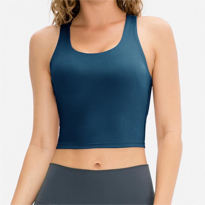 SKL-YD12121 HIGH STRETCHY BACKLESS YOGA BRA