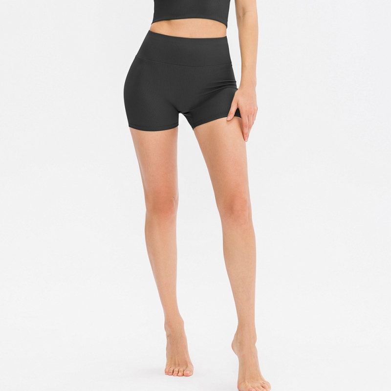 SKL-YD12422 QUICK DRY HIGH WAIST YOGA SHORTS