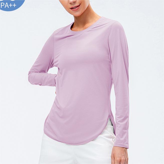 SKL-YD12530 QUICK DRY ROUND NECKLINE LONG SLEEVE 