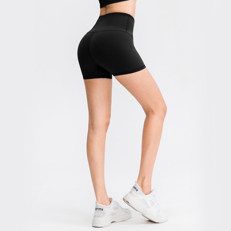 SKL-YD02412 QUICK DRY HIGH WAIST YOGA SHORTS