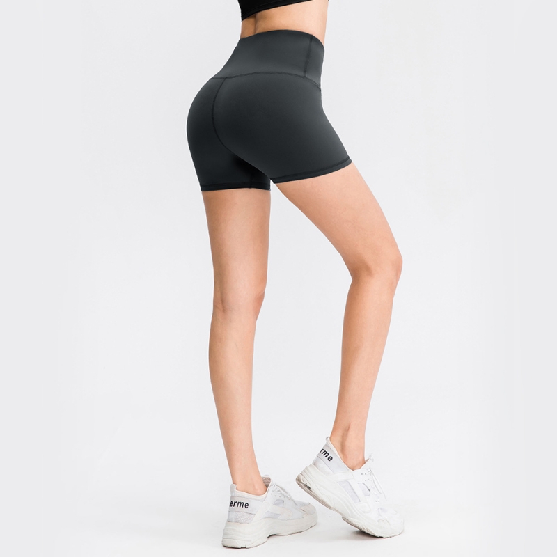 SKL-YD02412 QUICK DRY HIGH WAIST YOGA SHORTS