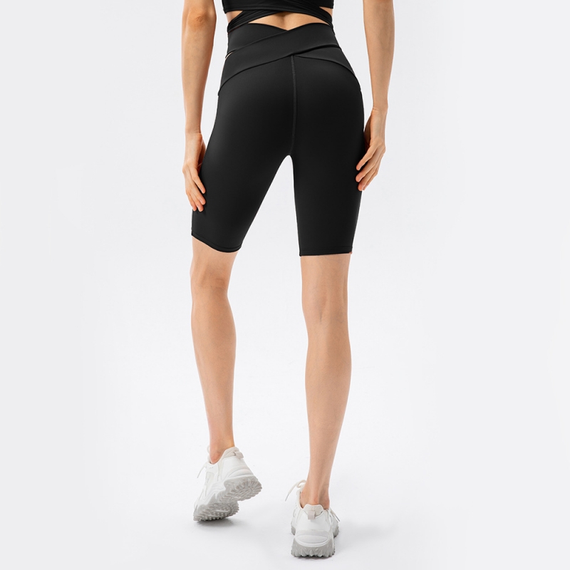 SKL-YD22450 QUICK DRY HIGH WAIST YOGA SHORTS