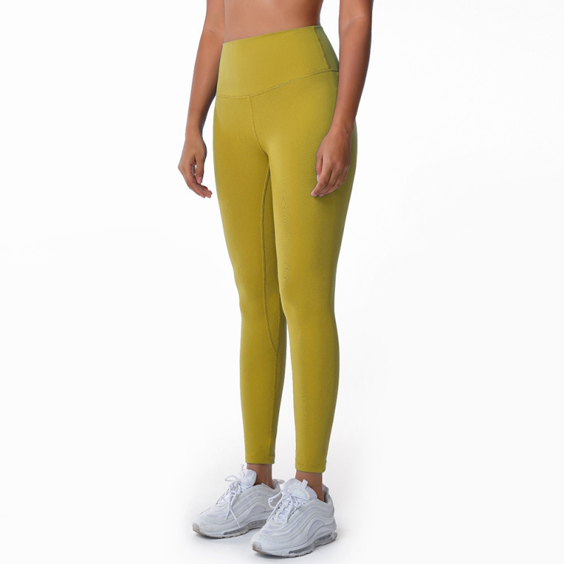 SKL-YDM1903 HIGH WAIST SEAMLESS YOGA PANTS