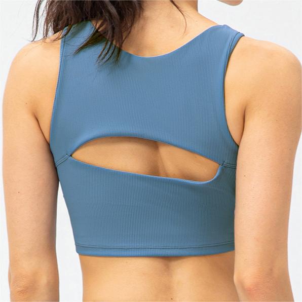 SKL-YD22138 HIGH STRETCHY BACKLESS YOGA BRA