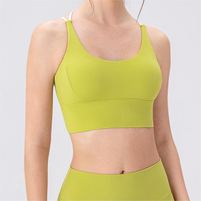 SKL-YD24017 HIGH STRETCHY BACKLESS YOGA BRA