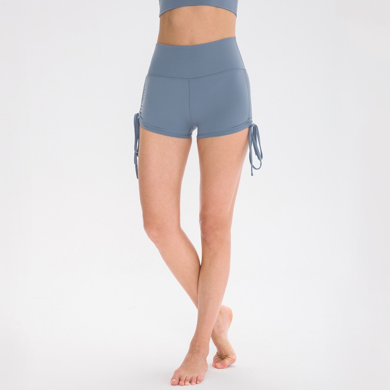 SKL-YD12426 QUICK DRY HIGH WAIST YOGA SHORTS