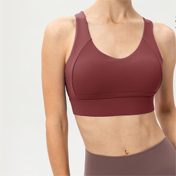 SKL-YD132204 HIGH STRETCHY BACKLESS YOGA BRA