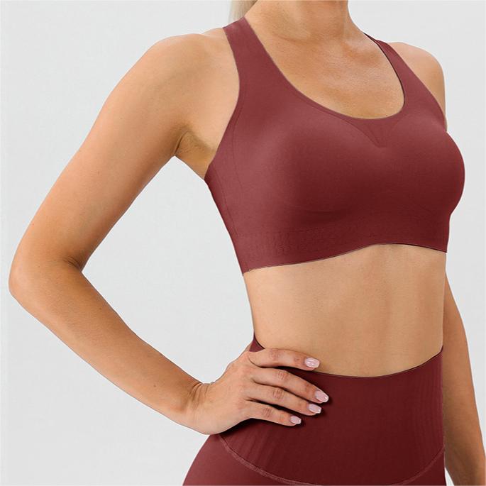 SKL-YD2204 HIGH STRETCHY BACKLESS YOGA BRA