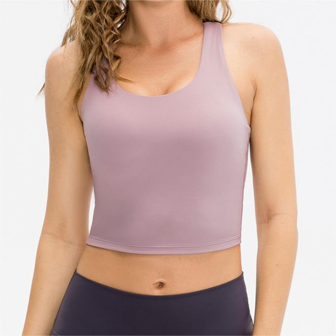 SKL-YD12121 HIGH STRETCHY BACKLESS YOGA BRA