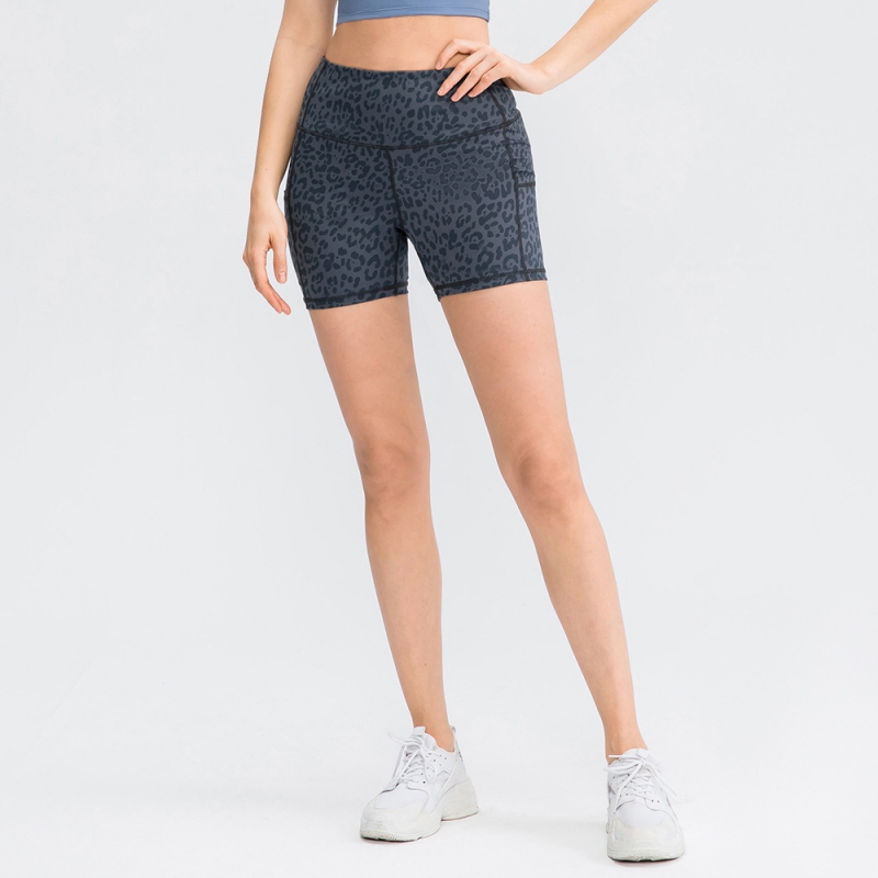 SKL-YD12427 QUICK DRY HIGH WAIST YOGA SHORTS