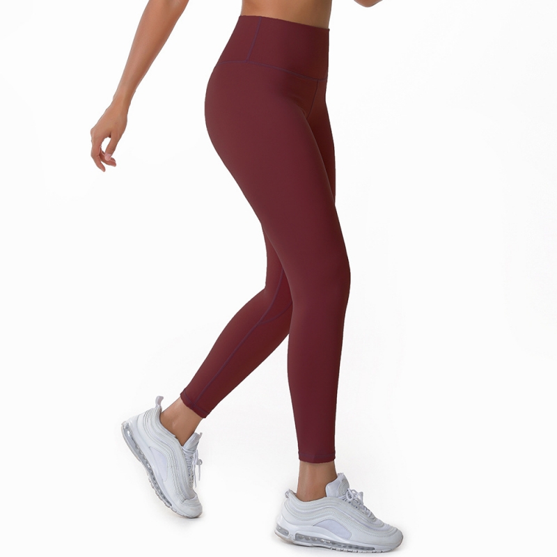 SKL-YDM1903 HIGH WAIST SEAMLESS YOGA PANTS