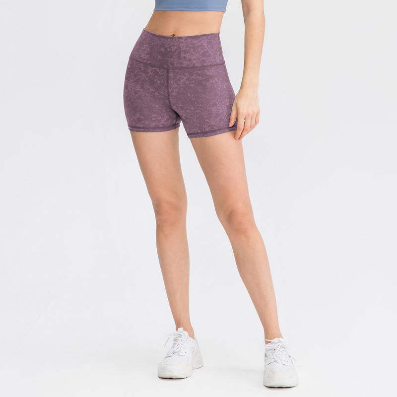 SKL-YD02412 QUICK DRY HIGH WAIST YOGA SHORTS