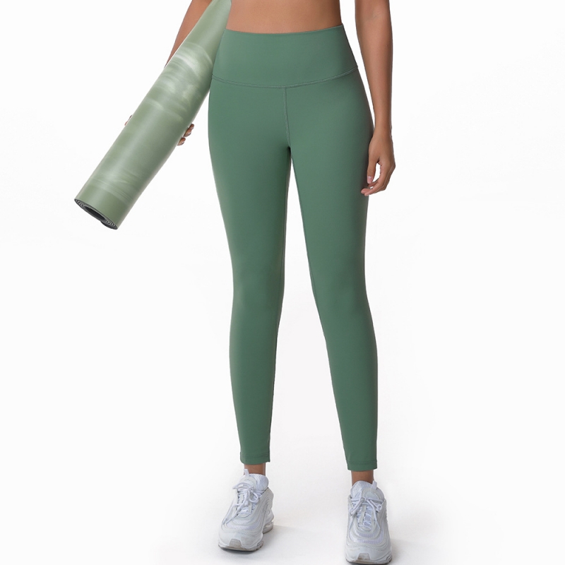 SKL-YDM1903 HIGH WAIST SEAMLESS YOGA PANTS