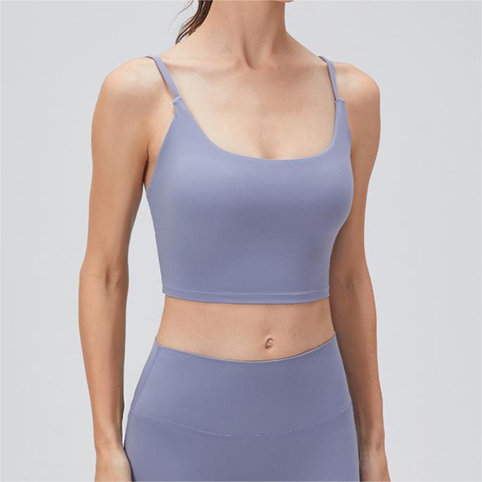 SKL-YD32148 HIGH STRETCHY BACKLESS YOGA BRA