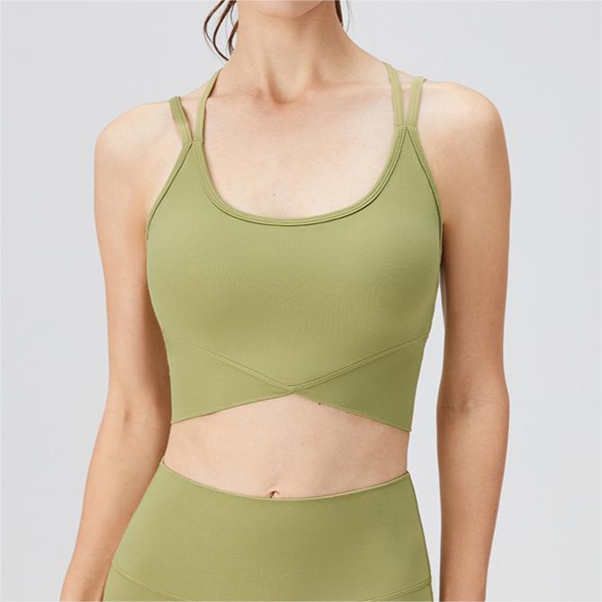 SKL-YD32755 HIGH STRETCHY BACKLESS YOGA BRA