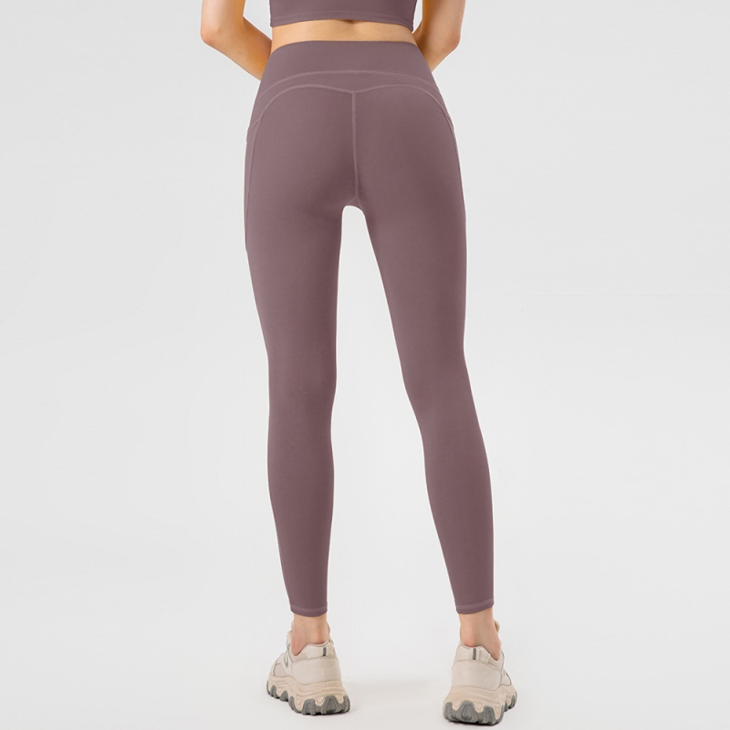 SKL-YD32395 HIGH WAIST SEAMLESS YOGA PANTS