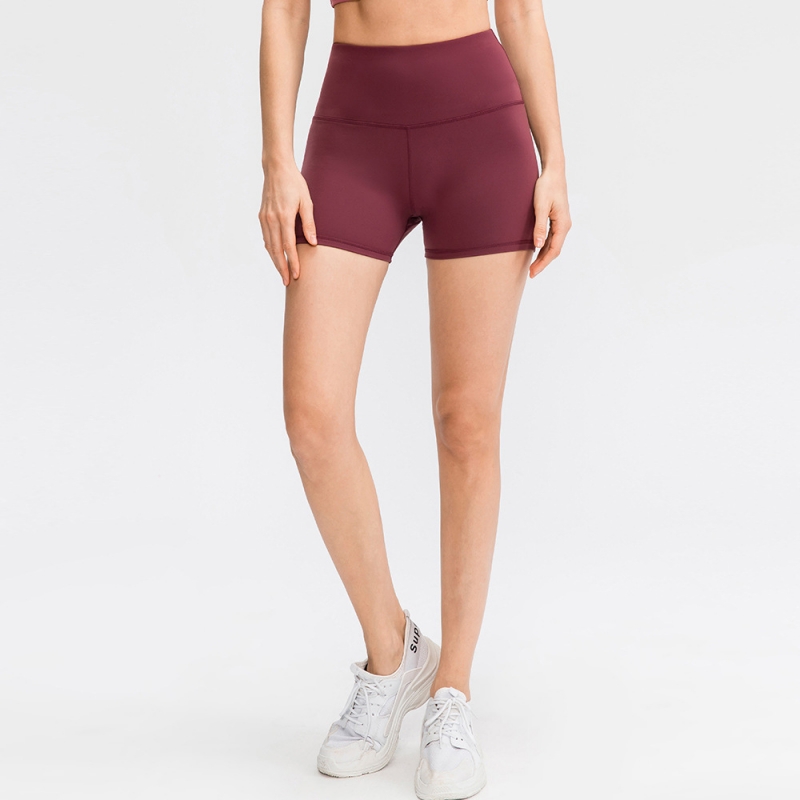 SKL-YD02410 QUICK DRY HIGH WAIST YOGA SHORTS