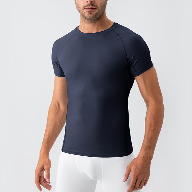 SKL-YD31227 QUICK DRY ROUND NECKLINE MEN'S SHORT SLEEVE