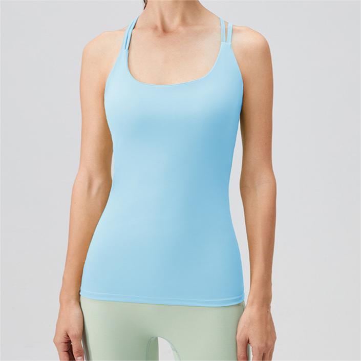 SKL-YD32150 HIGH STRETCHY BACKLESS YOGA VEST