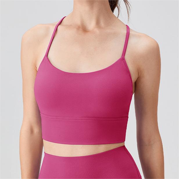 SKL-YD32753 HIGH STRETCHY BACKLESS YOGA BRA