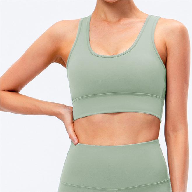 SKL-YD10074 HIGH STRETCHY BACKLESS YOGA BRA