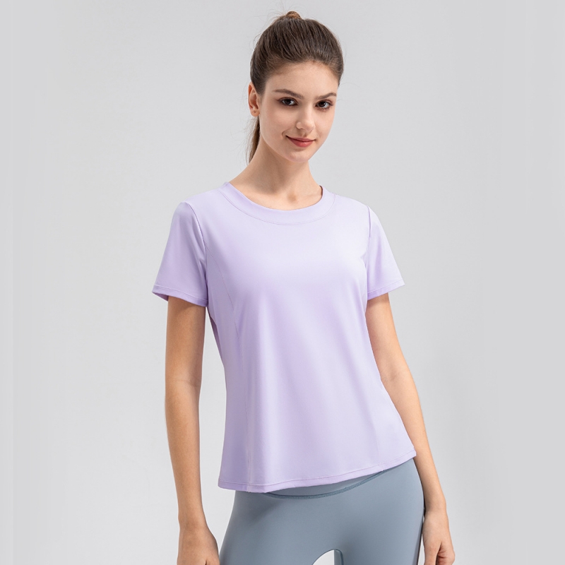 SKL-YD32235 QUICK DRY ROUND NECKLINE SHORT SLEEVE