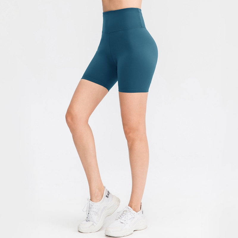 SKL-YD02417 QUICK DRY HIGH WAIST YOGA SHORTS