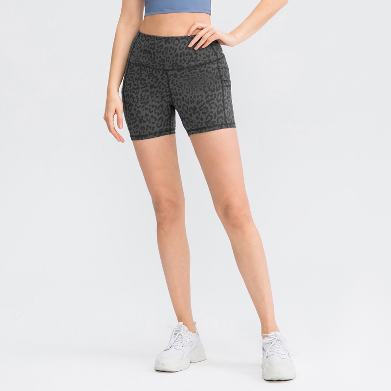 SKL-YD12427 QUICK DRY HIGH WAIST YOGA SHORTS