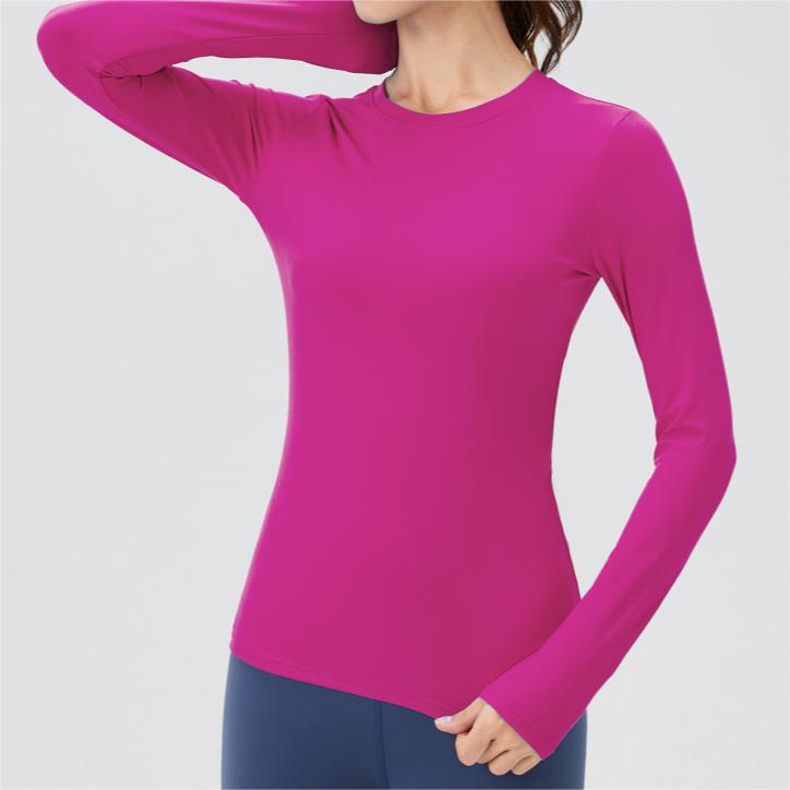 SKL-YD32543 QUICK DRY ROUND NECKLINE LONG SLEEVE