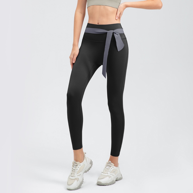 SKL-YD22384 HIGH WAIST SEAMLESS YOGA PANTS