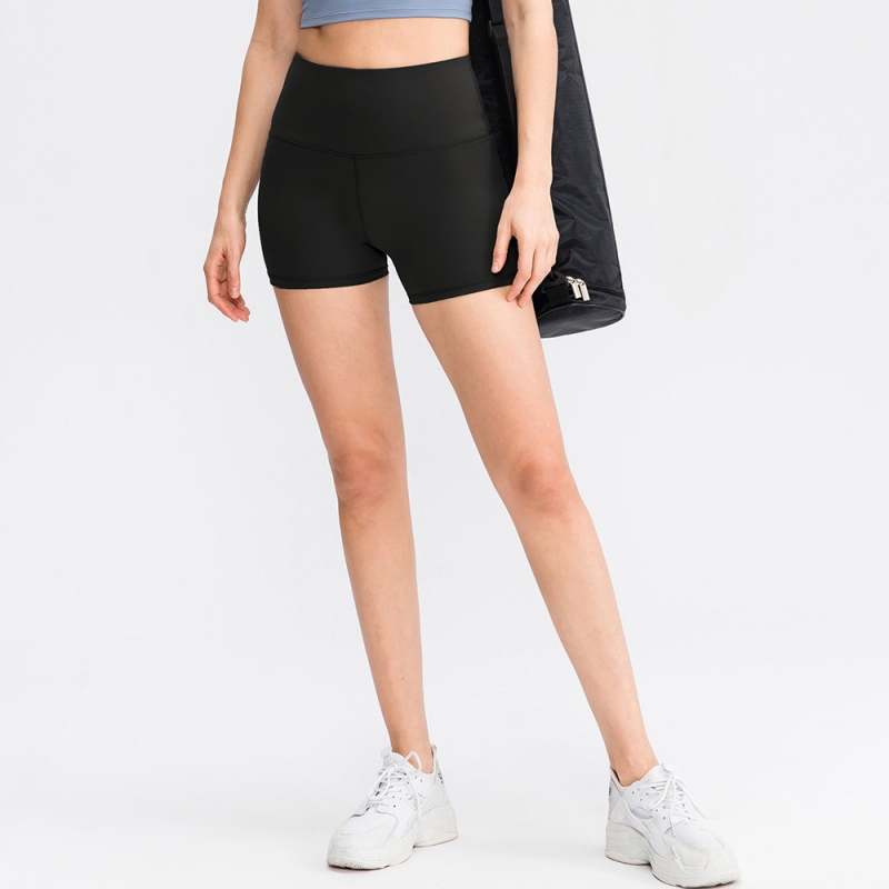 SKL-YD02410 QUICK DRY HIGH WAIST YOGA SHORTS