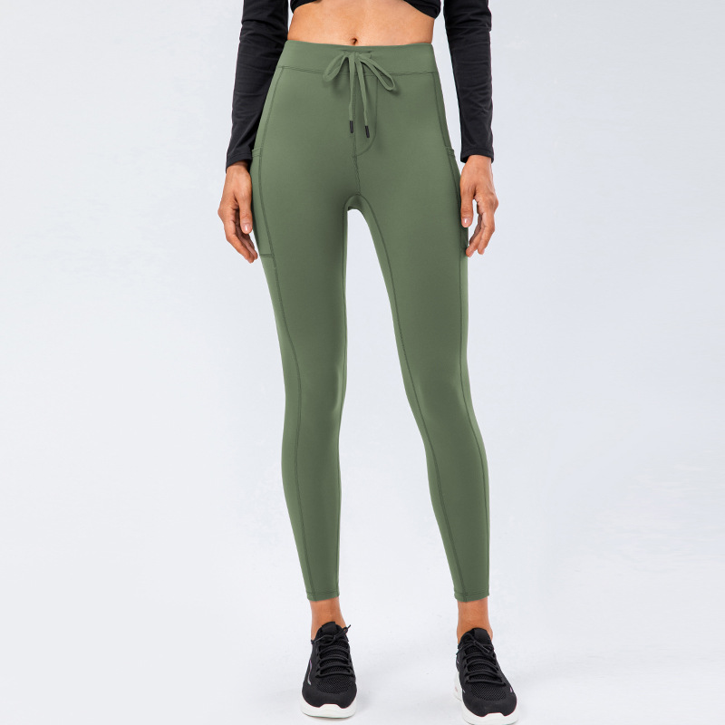 SKL-YD12367 HIGH WAIST SEAMLESS YOGA PANTS