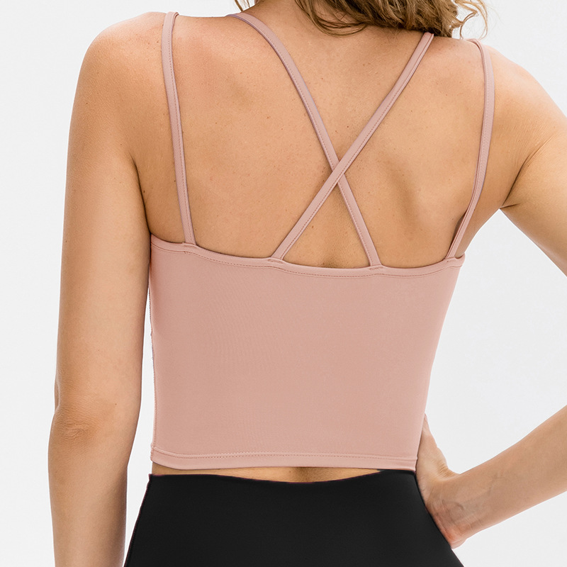 SKL-YD02109 HIGH STRETCHY BACKLESS YOGA BRA