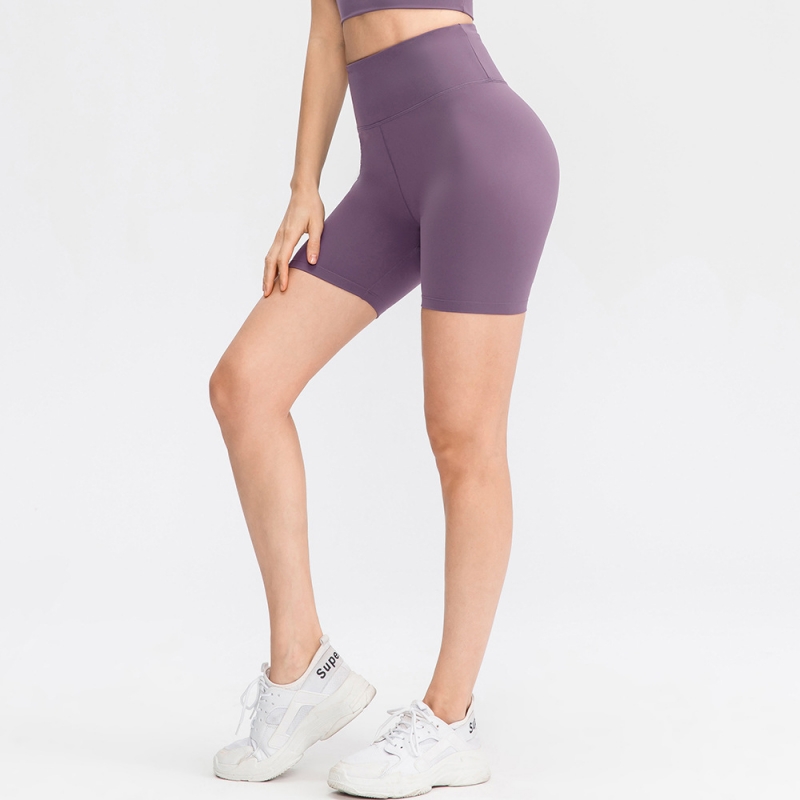 SKL-YD02417 QUICK DRY HIGH WAIST YOGA SHORTS