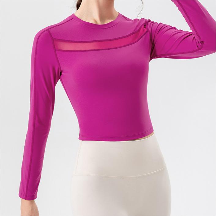 SKL-YD32537 QUICK DRY ROUND NECKLINE LONG SLEEVE