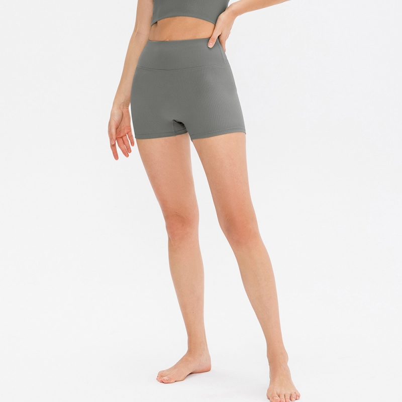 SKL-YD12422 QUICK DRY HIGH WAIST YOGA SHORTS