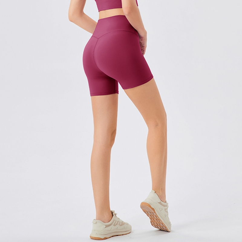 SKL-YD42452 QUICK DRY HIGH WAIST YOGA SHORTS