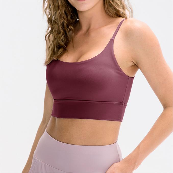 SKL-YD12728 HIGH STRETCHY BACKLESS YOGA BRA