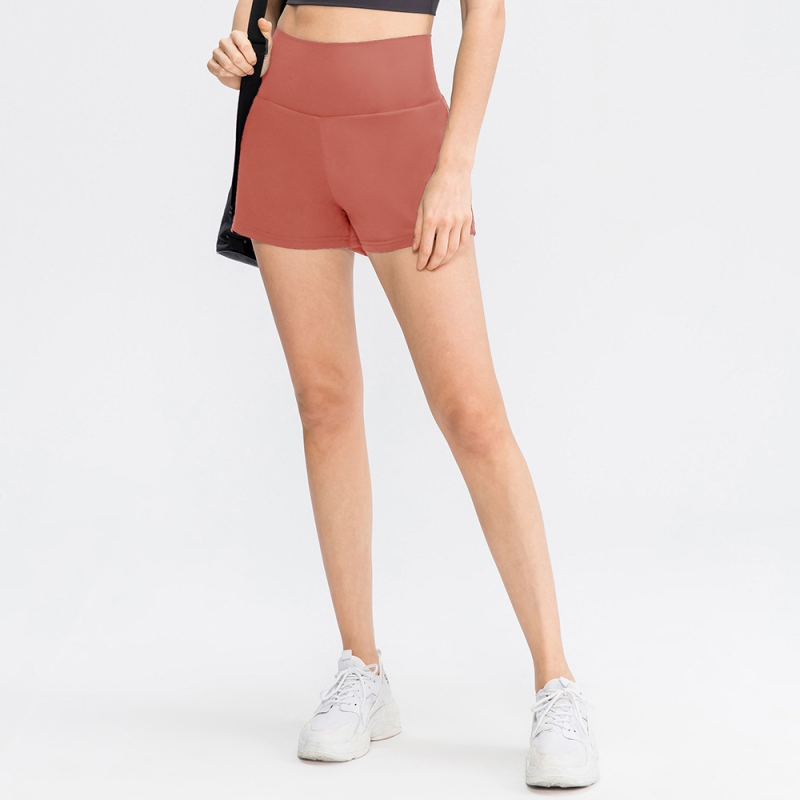 SKL-YD02414 QUICK DRY HIGH WAIST YOGA SHORTS