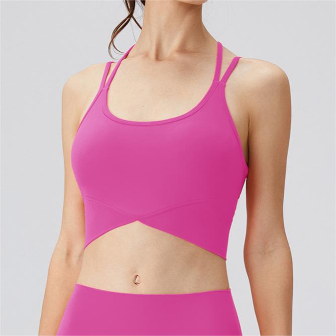 SKL-YD32755 HIGH STRETCHY BACKLESS YOGA BRA