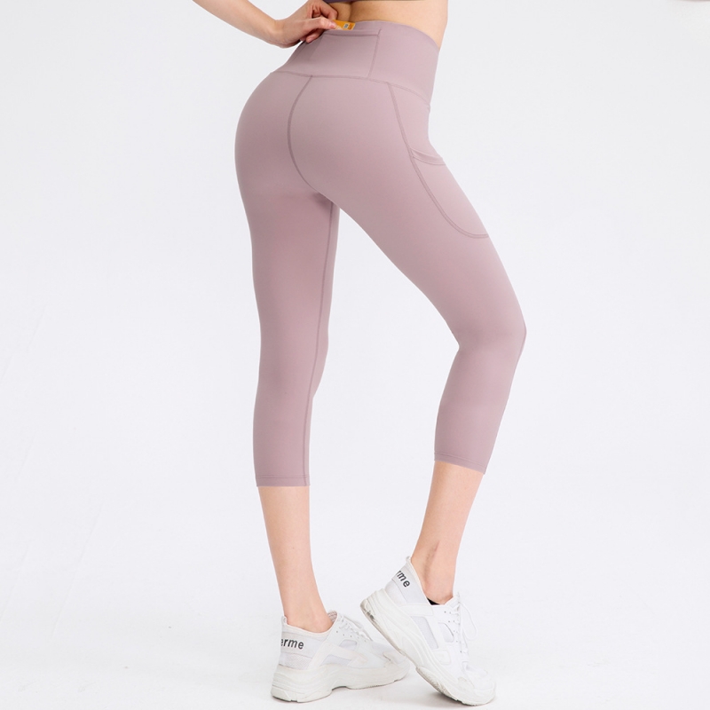 SKL-YD02338 HIGH WAIST SEAMLESS YOGA PANTS