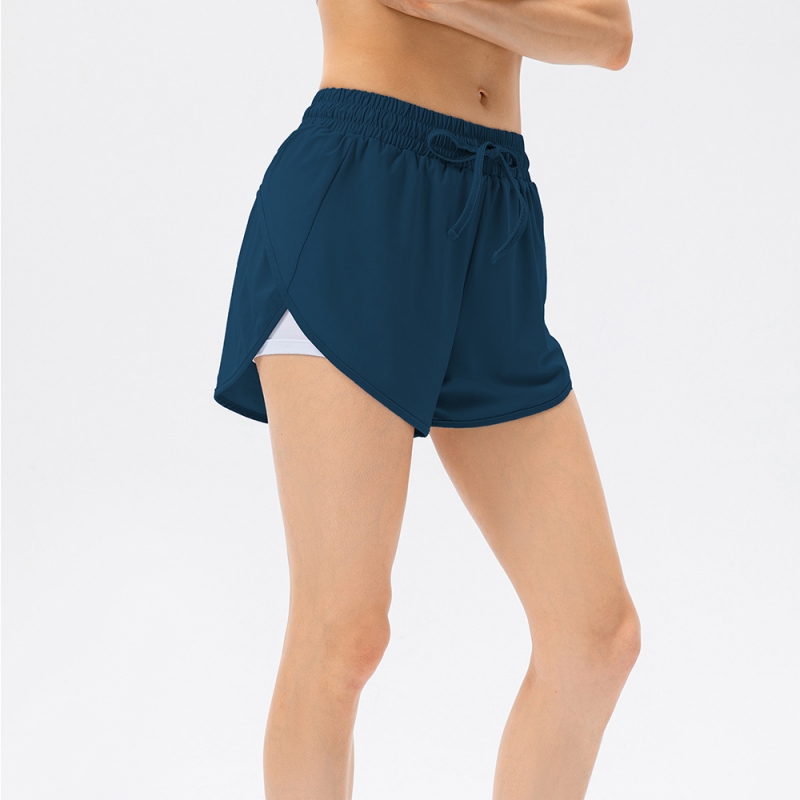 SKL-YD12425 QUICK DRY HIGH WAIST YOGA SHORTS