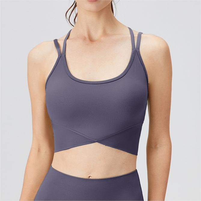 SKL-YD32755 HIGH STRETCHY BACKLESS YOGA BRA