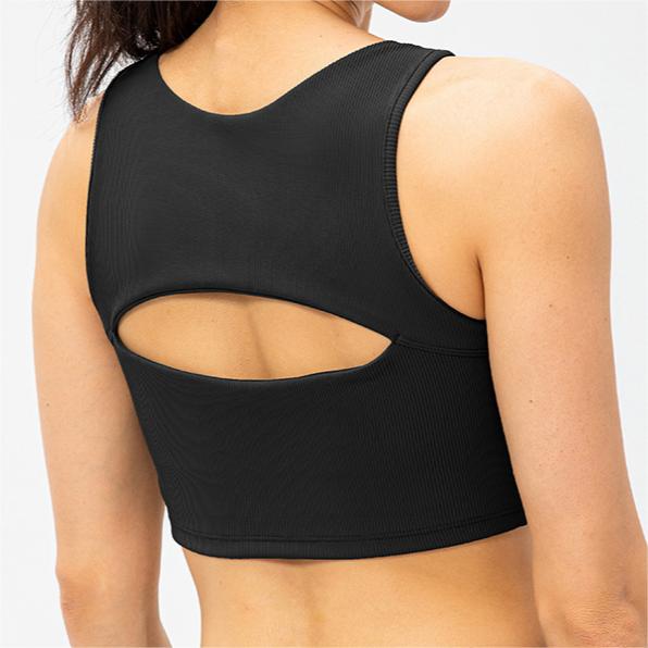 SKL-YD22138 HIGH STRETCHY BACKLESS YOGA BRA